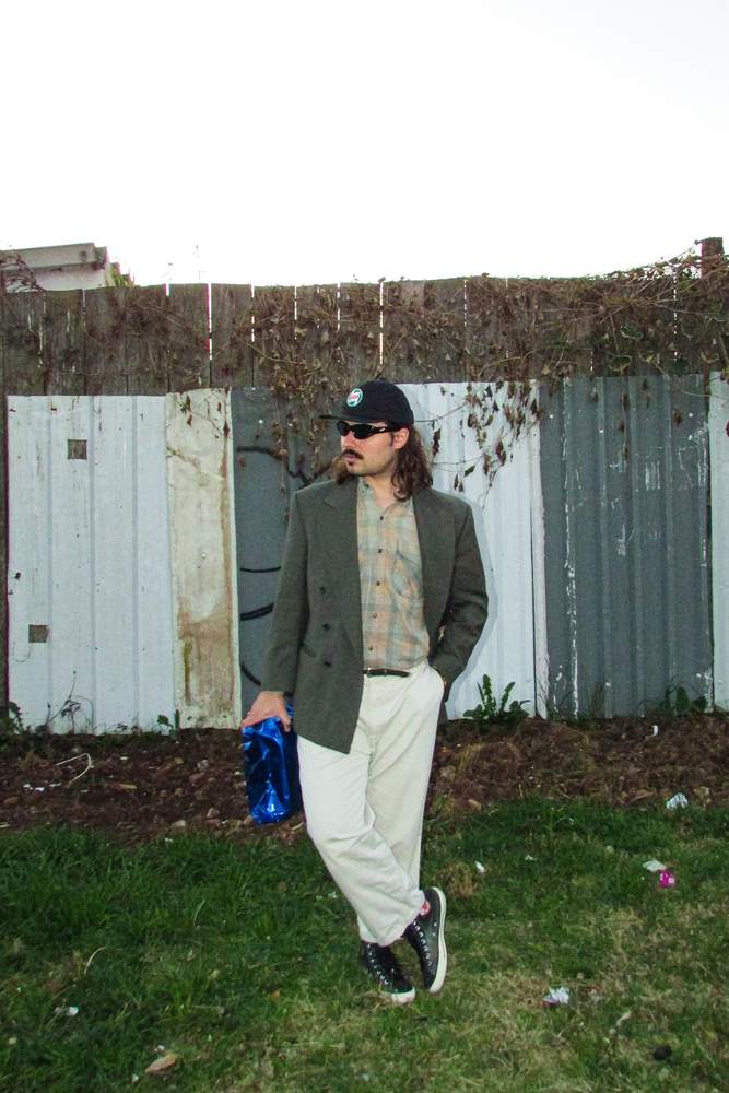 Lukepeder's fit featuring Buck Mason, Converse, Yves Saint Laurent