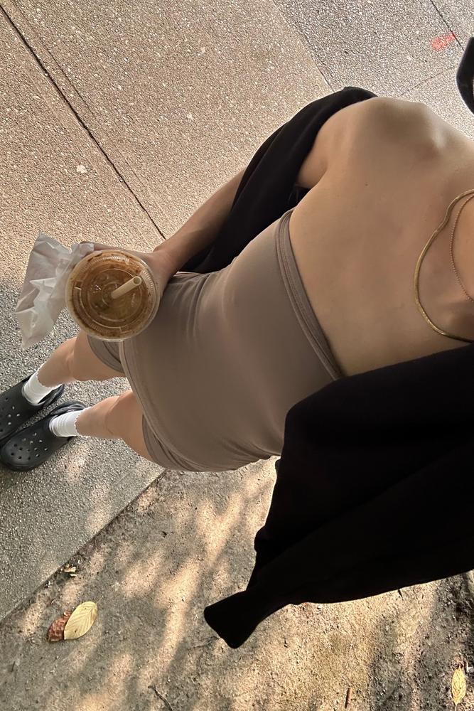Clarewadden's fit featuring Aritzia, Garage, Crocs | [object Object], [object Object], [object Object], [object Object], [object Object]