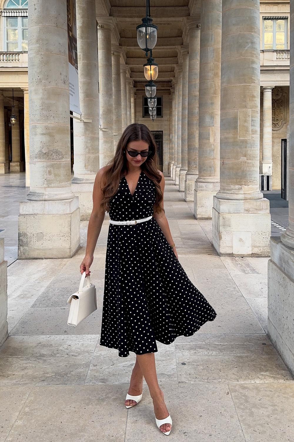 Post featuring Clarice Polka Dot Dress