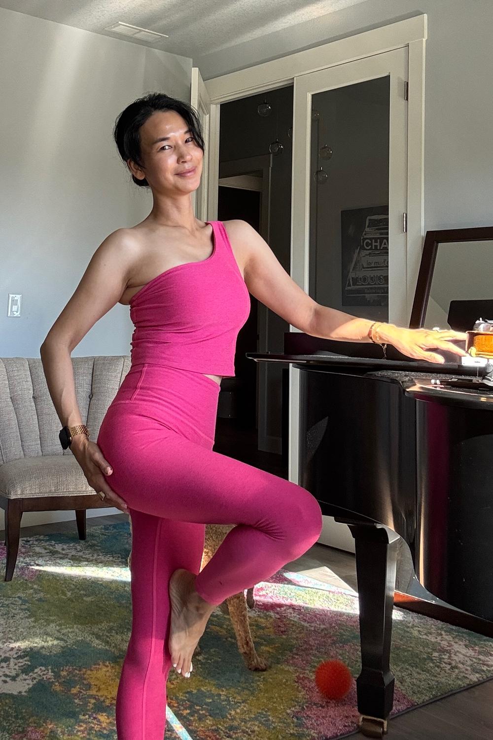 Post featuring Spacedye Outset One Shoulder Cropped Tank