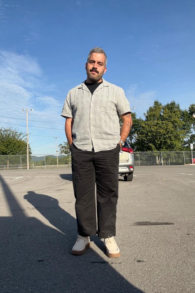 whatdadwears's fit featuring Clarks, J. Crew