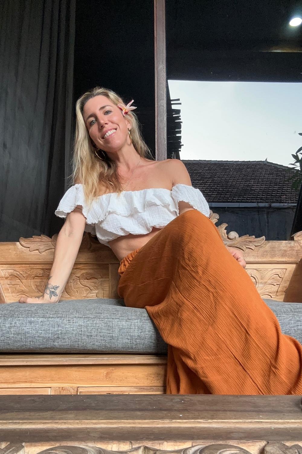 Post featuring Daisy Crop Top - White