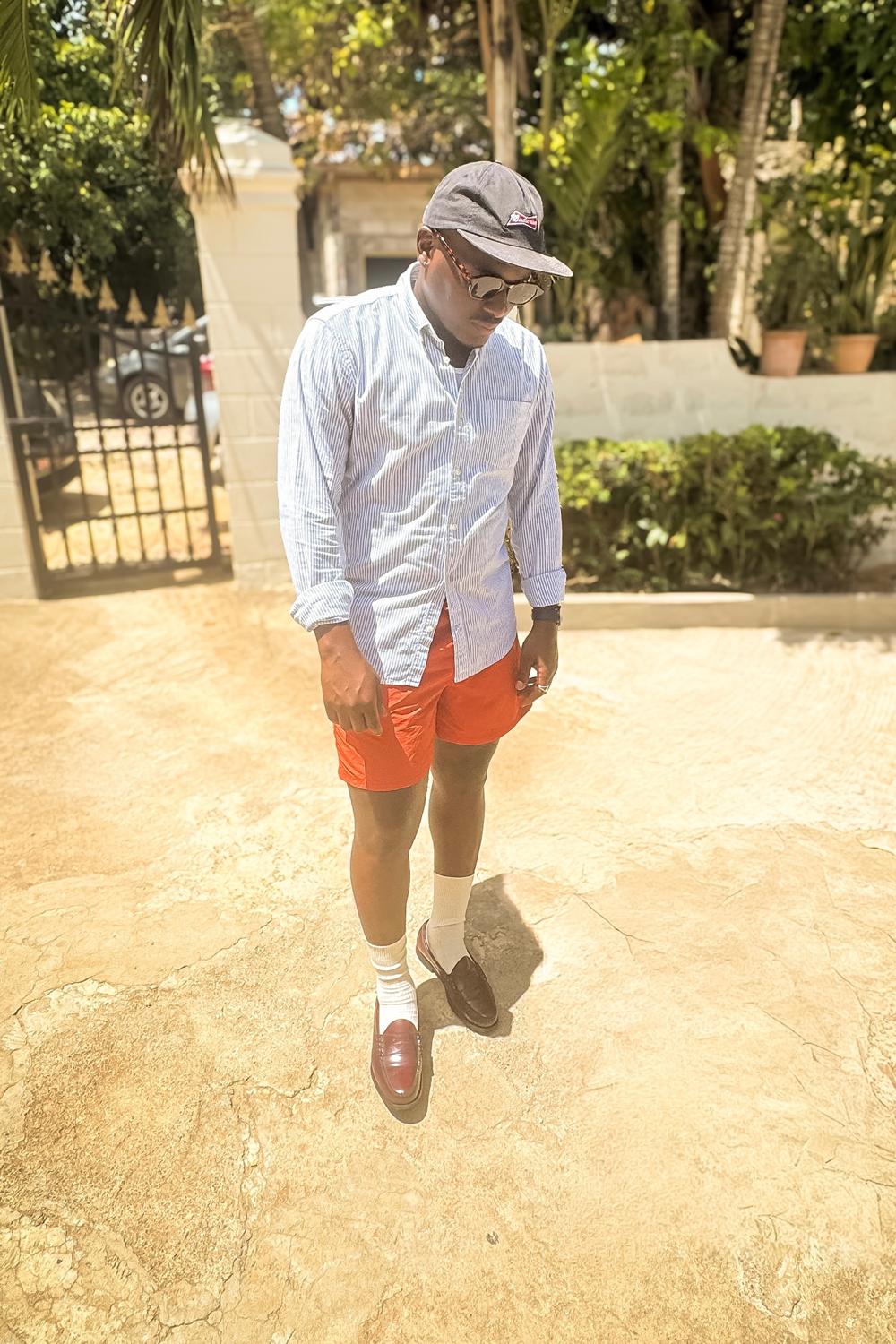 Post featuring Twill Jogger Shorts -- 7-inch inseam