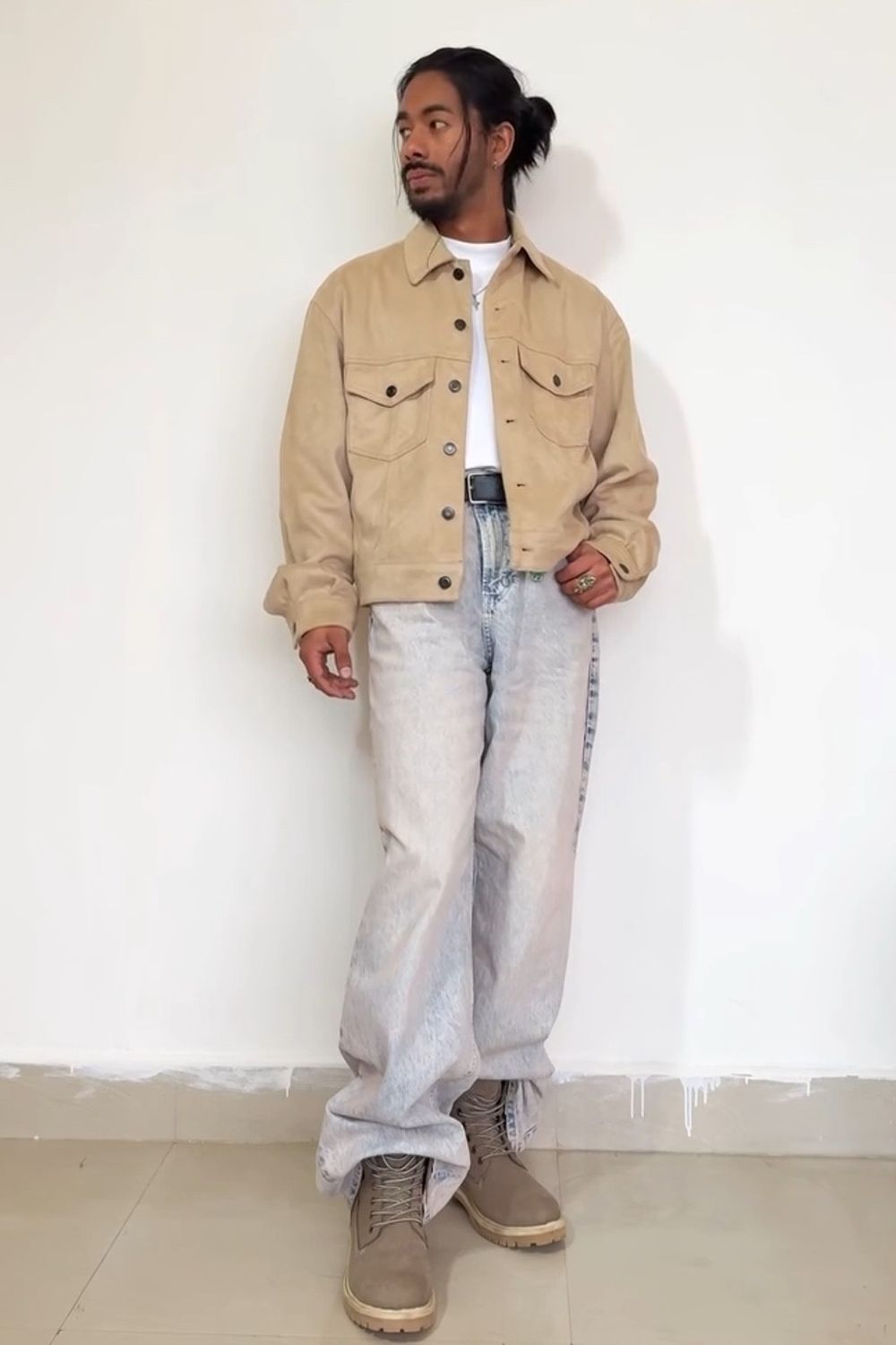 Post featuring Uniqlo - Airism Cotton Oversized Crew Neck T-shirt - Black - 3XL