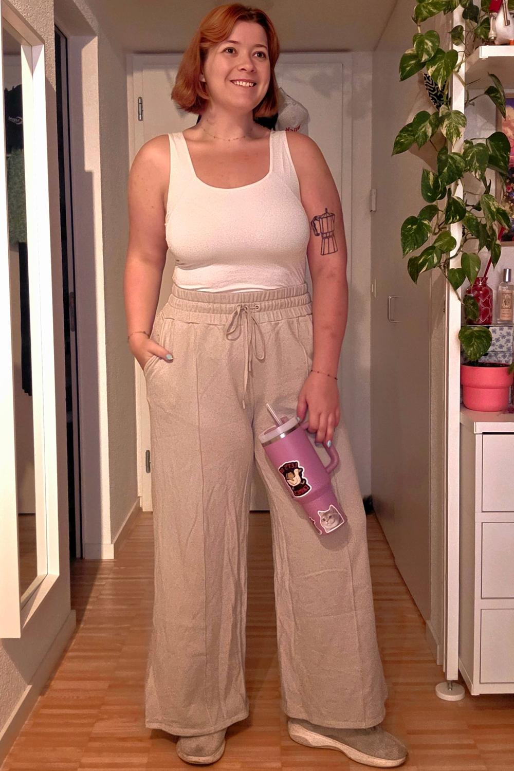 Post featuring Perfect Plane Pants - Soft Beige