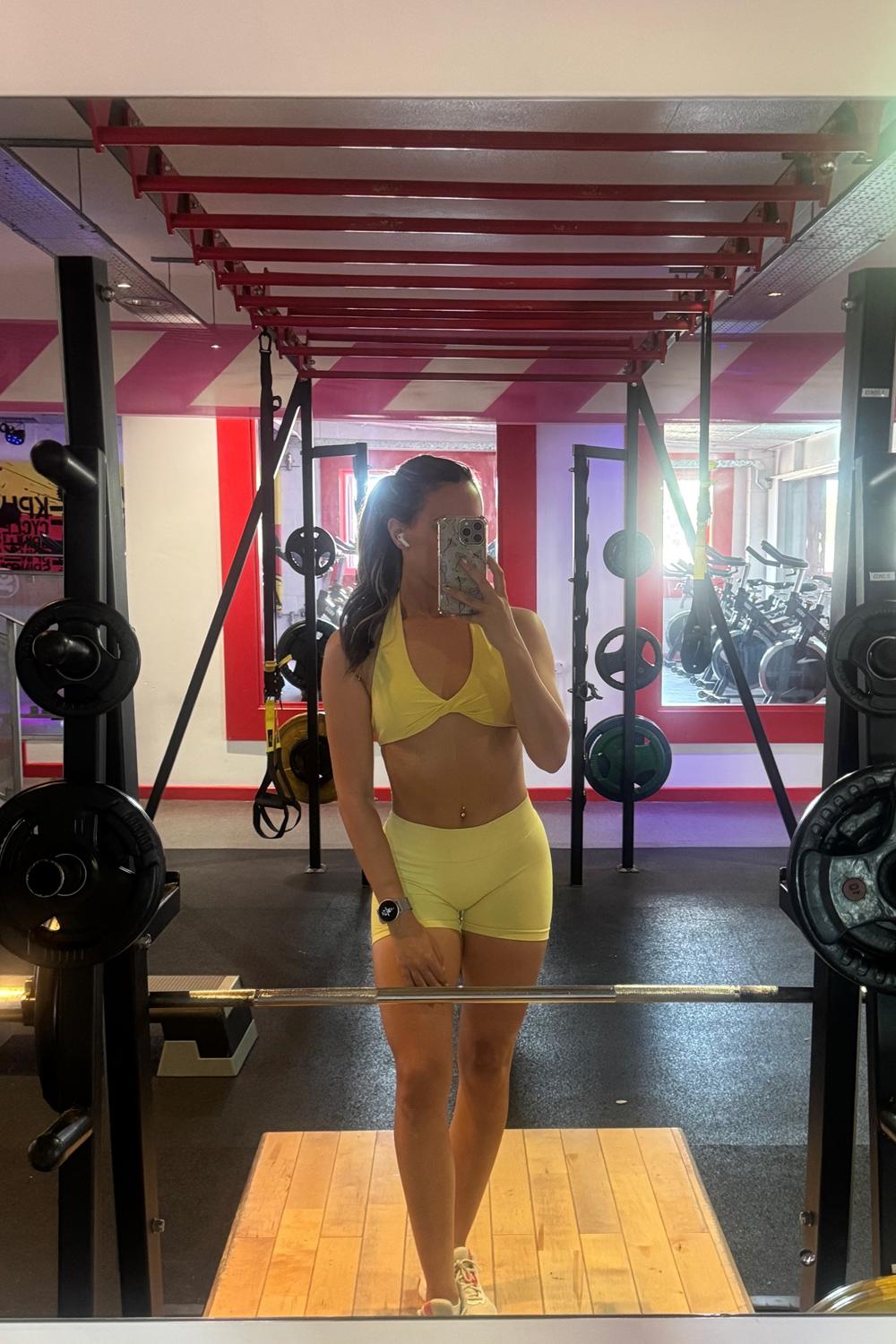 Post featuring 'Infinity' Cross-Back Crop - Royal Blue