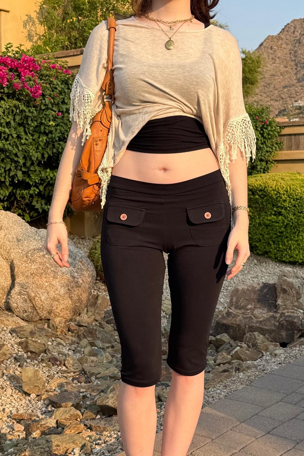 Post featuring Button Capris