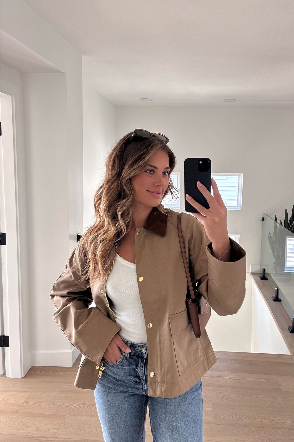 Post featuring Super High Rise Wide Leg Jeans - Medium Indigo