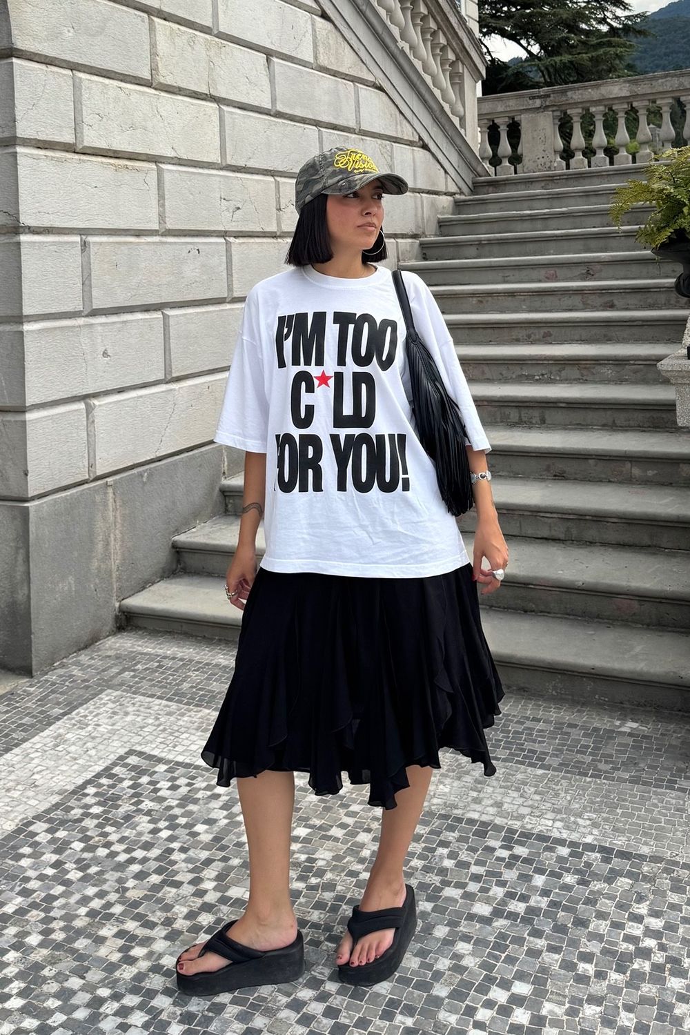 Post featuring IM TOO COLD TEE WHITE