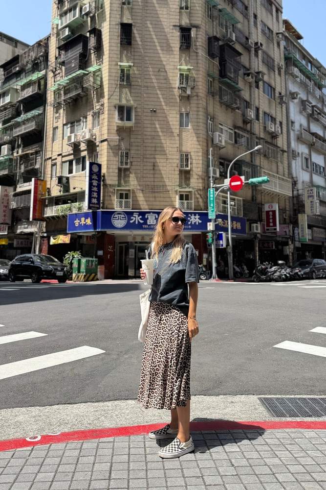aleksandrakaja's review for H & M - Slip skirt - Beige
