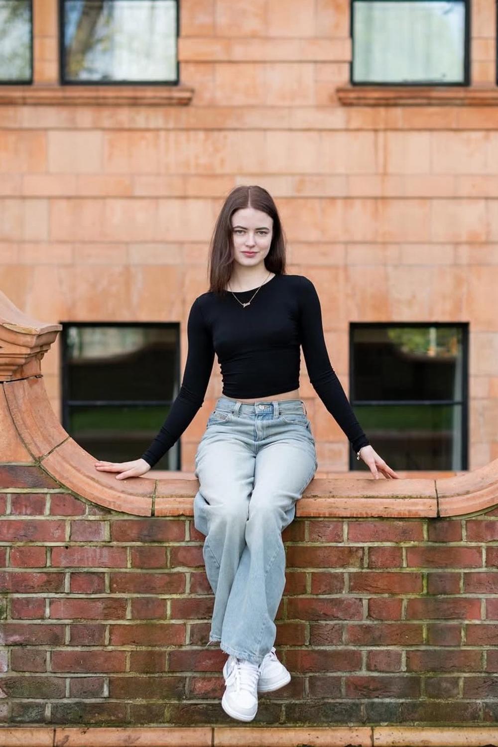 Post featuring SKIMS Long Sleeve T-Shirt | Black | 2XS | Cotton Jersey