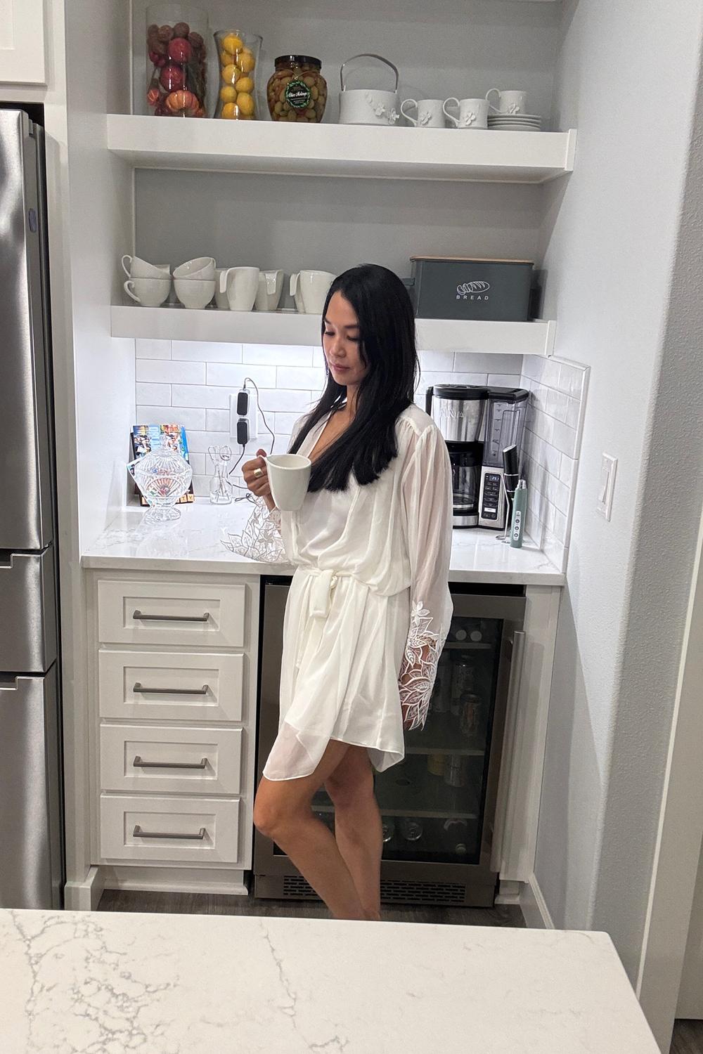 Post featuring Rya Collection Delight Lace Cover-Up Robe in Ivory at Nordstrom, Size X-Small