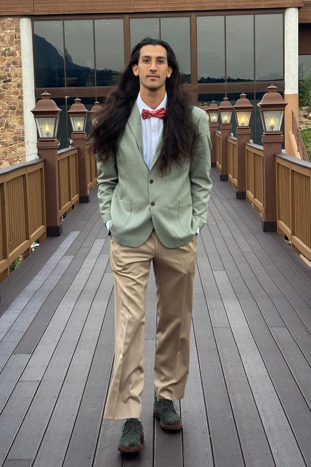 Post featuring Stretch Supima<sup>®</sup> Cotton Non-Iron Pinpoint Oxford Ainsley Collar Dress Shirt