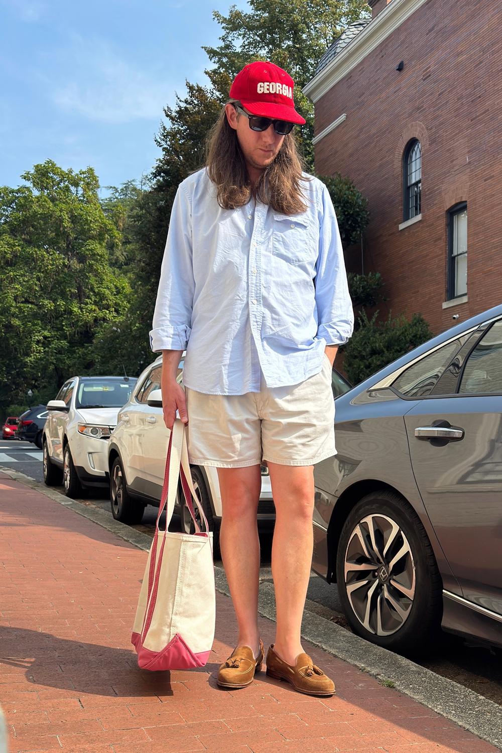 Post featuring BLUE OXFORD DRESS SHIRT WITH FLAP POCKET