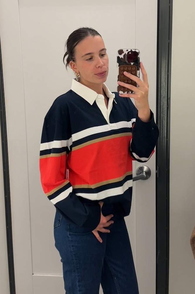 Samiskinnerr's review for Oversized Rugby Polo