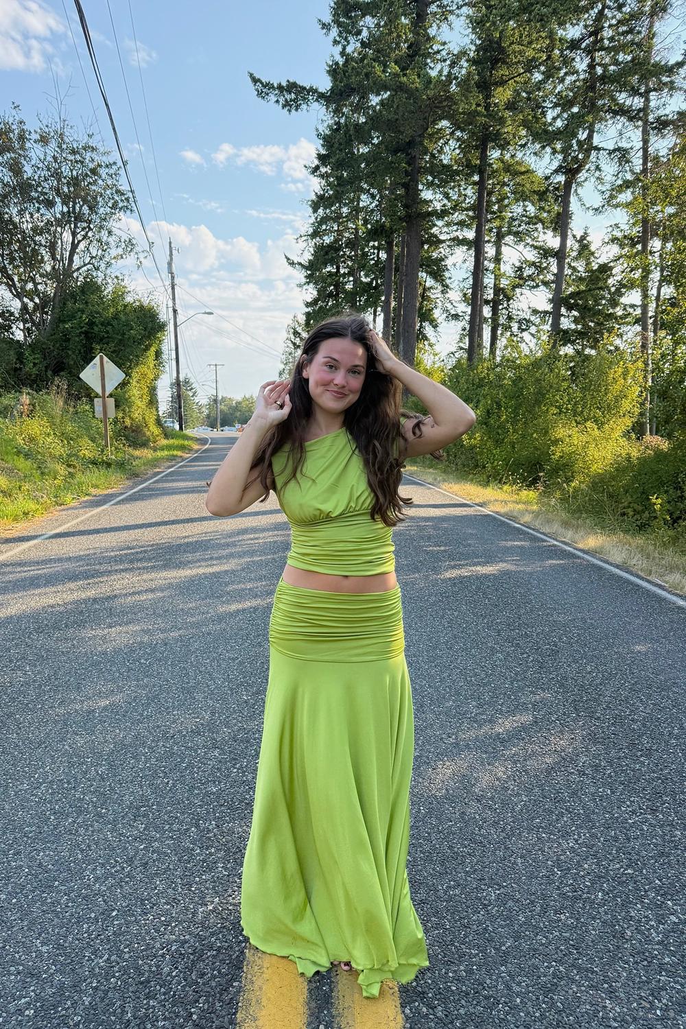 Post featuring Liana Asym Top - Green