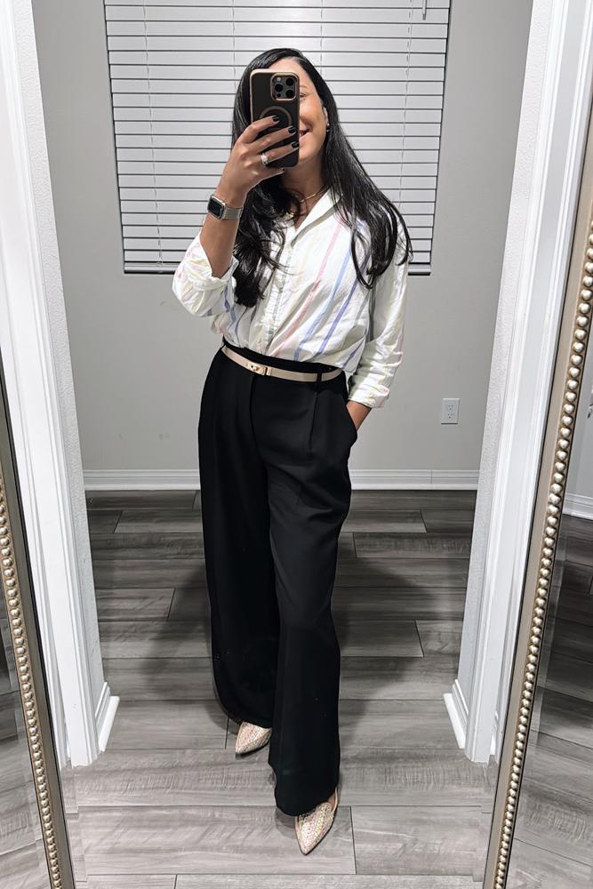 jostyling's fit featuring GAP, Zara, Amazon Basics, Nine West