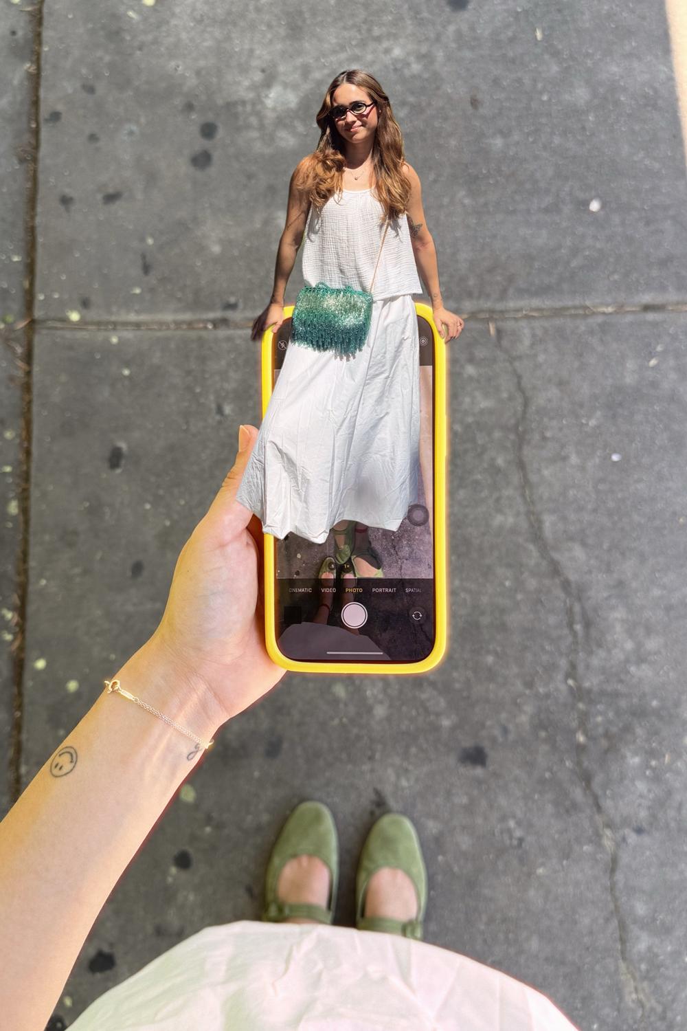 Post featuring Verona Ballet Flat In Seaweed Suede