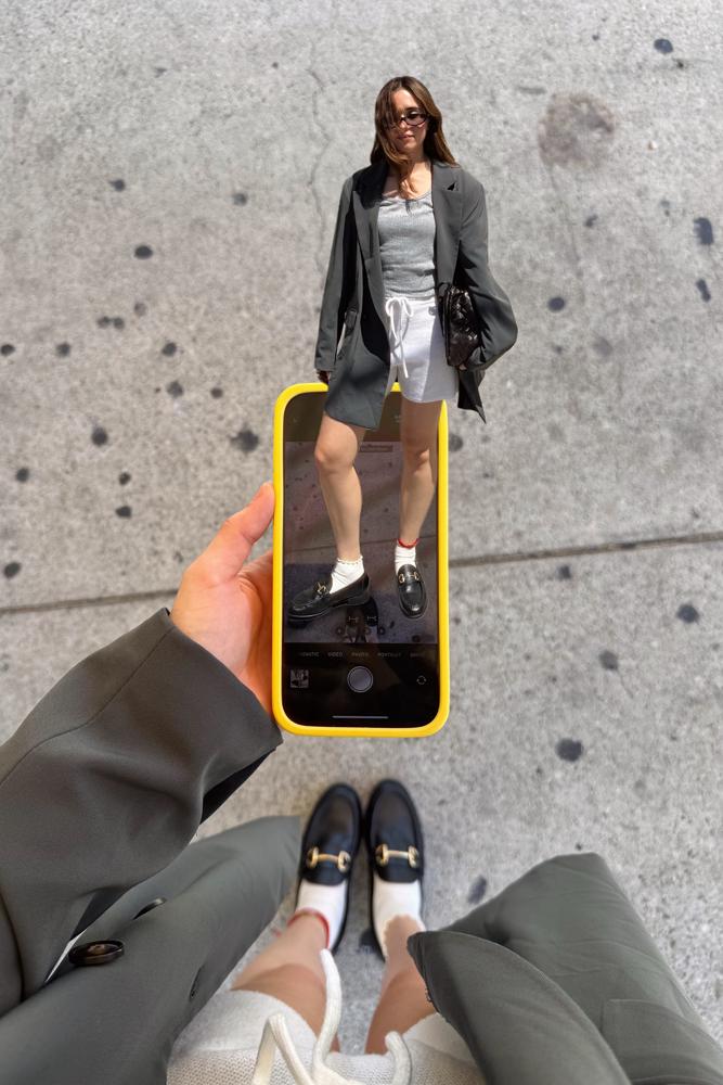 amandarodriguesz's fit featuring H&M, Arezzo, Bottega Veneta, HM Leathercraft, Moncler | ootd, casual, comfortable