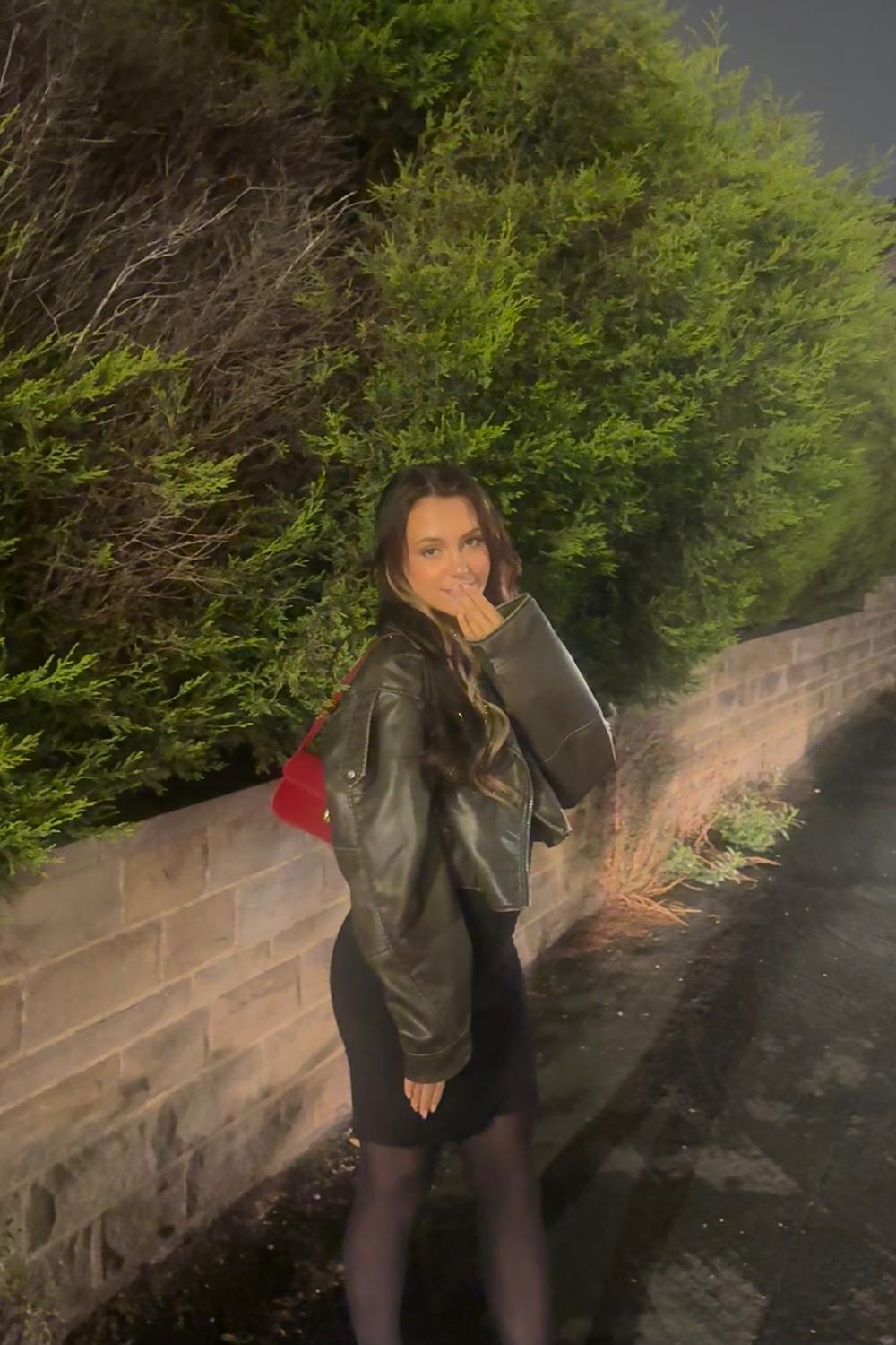 Post featuring SKIMS Long Cami Dress | Black | 4XL | Cotton Rib