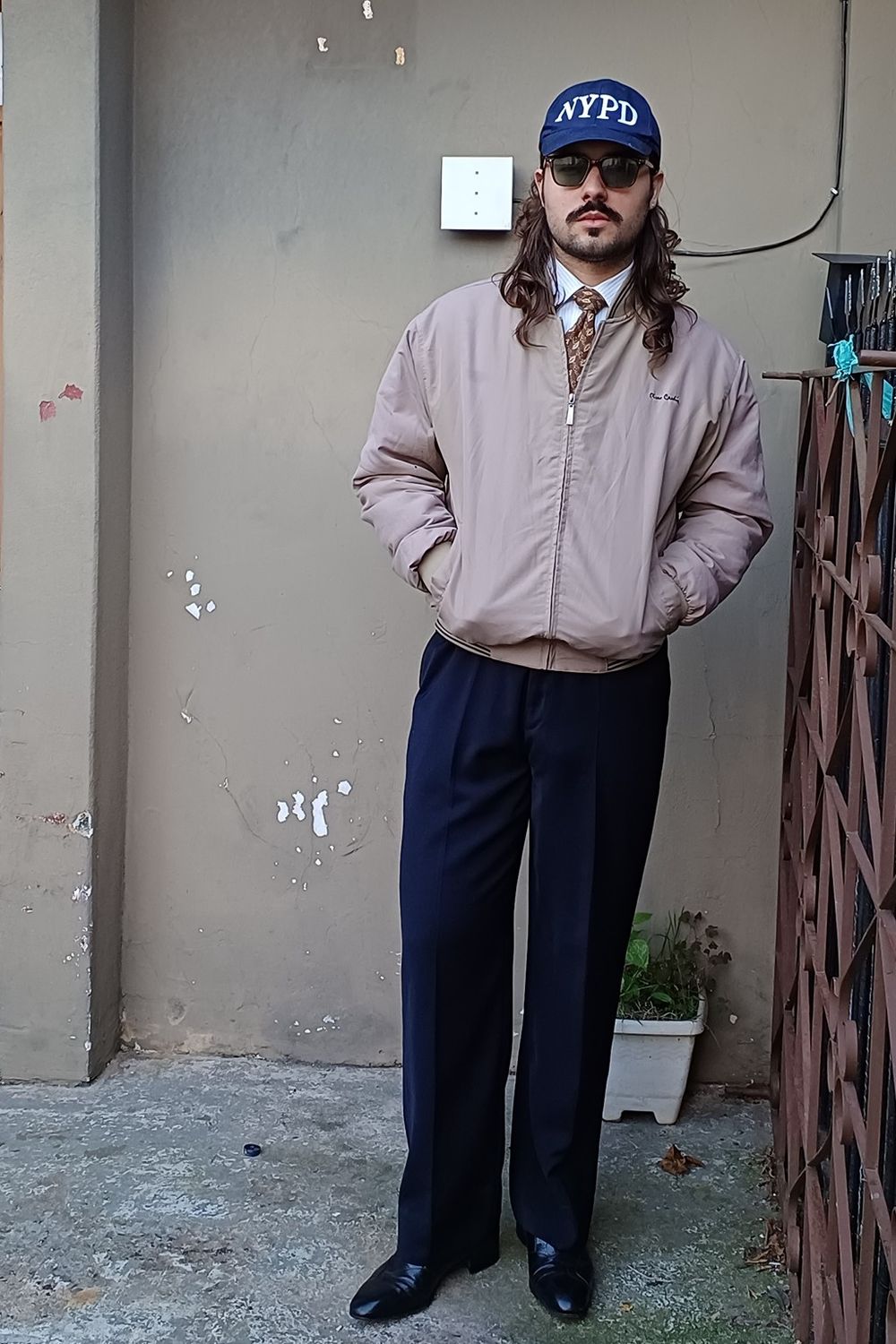 Post featuring Vintage 90's Pierre Cardin Patterned Silk Tie