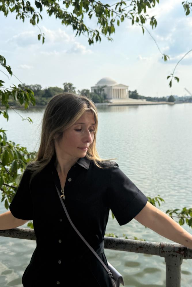 Pomegranate's fit featuring Tumi | summer, classic, feminine