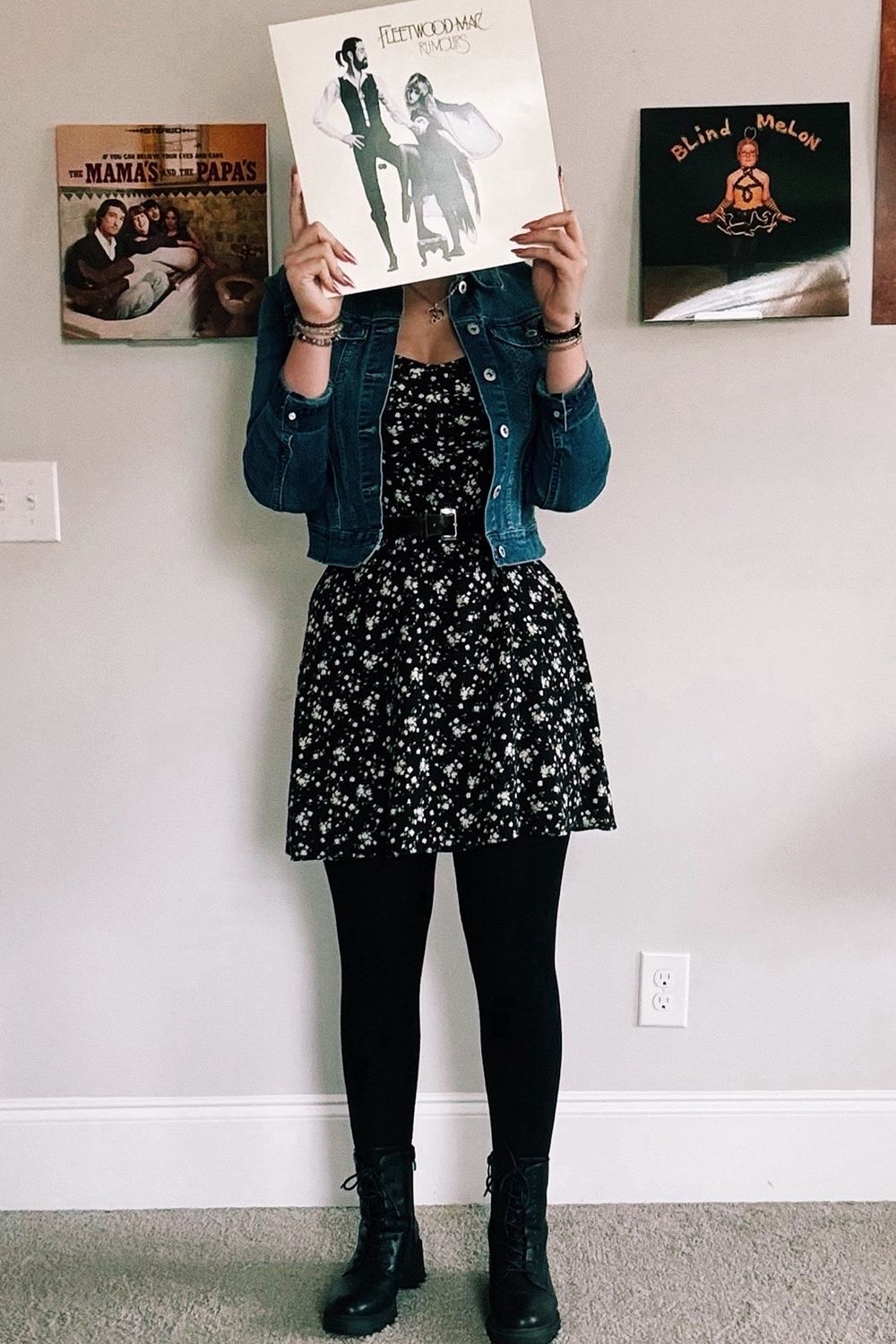 Post featuring Fit & Flare Crepe Mini Dress