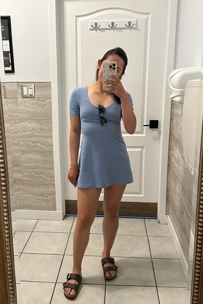 Claireee's review for lululemon Align™ Short-Sleeve Dress | Women's Dresses | lululemon