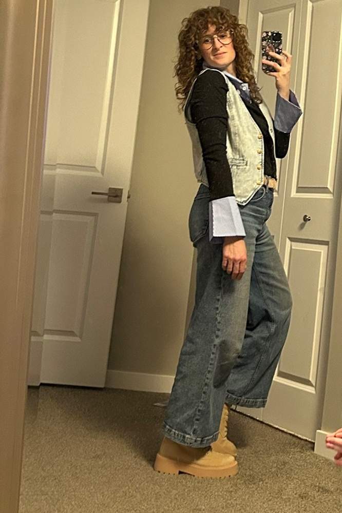 DaniTrics's fit featuring GAP, Dream Pairs, TEMU