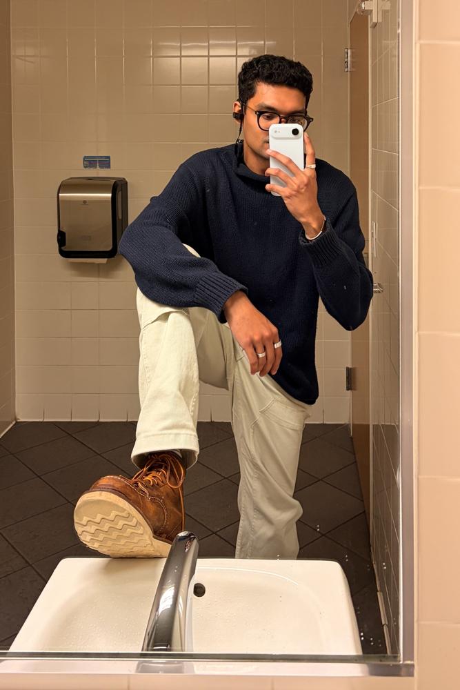 andrewpatra's fit featuring J. Crew, Ripton, Red Wing Shoes