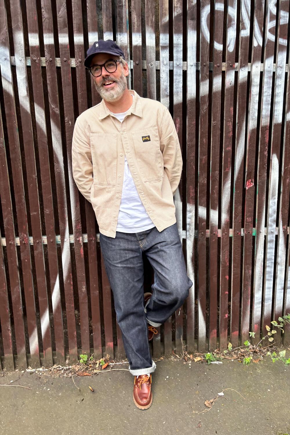 Post featuring Painters Pop Over Shirt (Khaki Bedford)