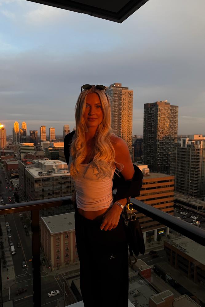 JocelynKoswin's fit featuring Alo Yoga, Prada, Nike