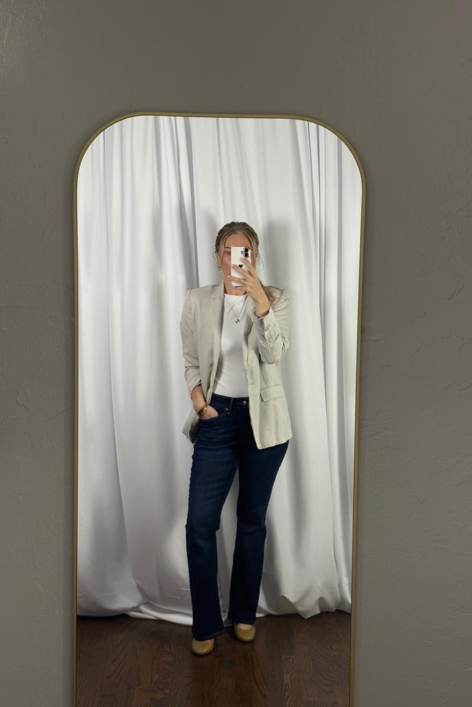 BusinessCasualOOTD's fit featuring Loft, Signature by Levi Strauss, Amazon Basics, Abercrombie & Fitch | [object Object], [object Object], [object Object], [object Object], [object Object], [object Object], [object Object]