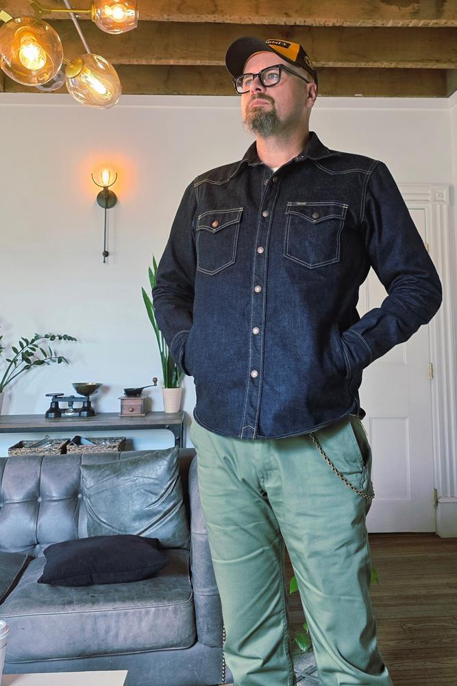 chainstitched's fit featuring Iron Heart