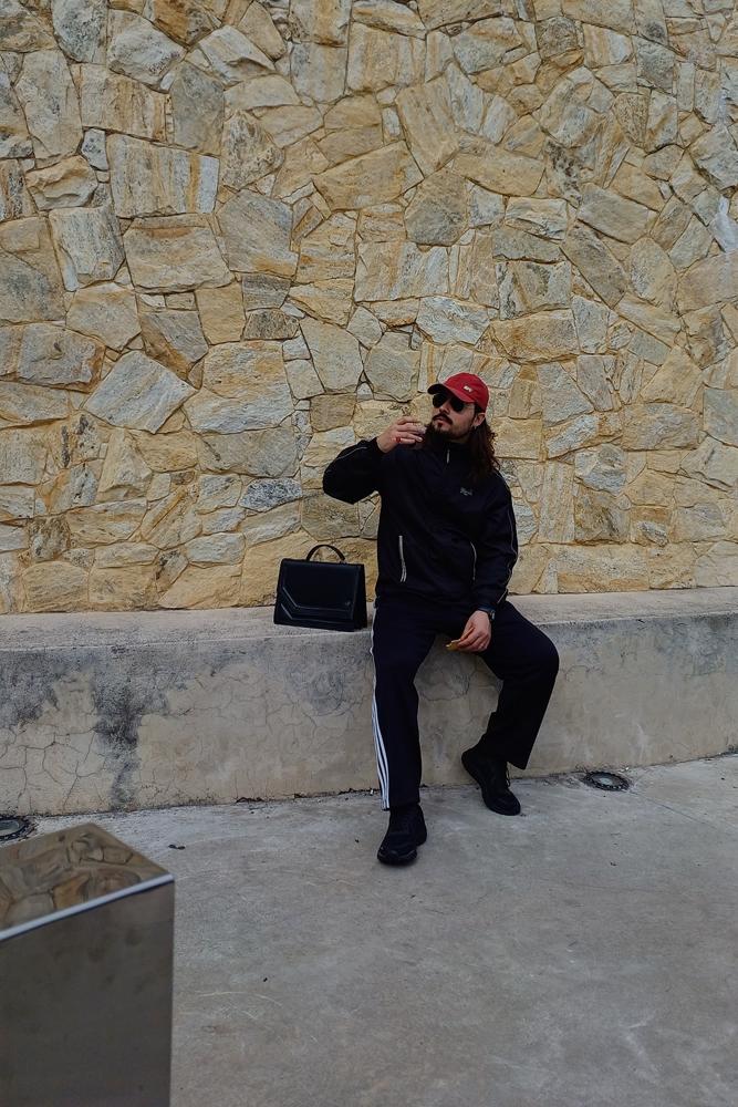 Lukepeder's fit featuring Adidas, Everlast