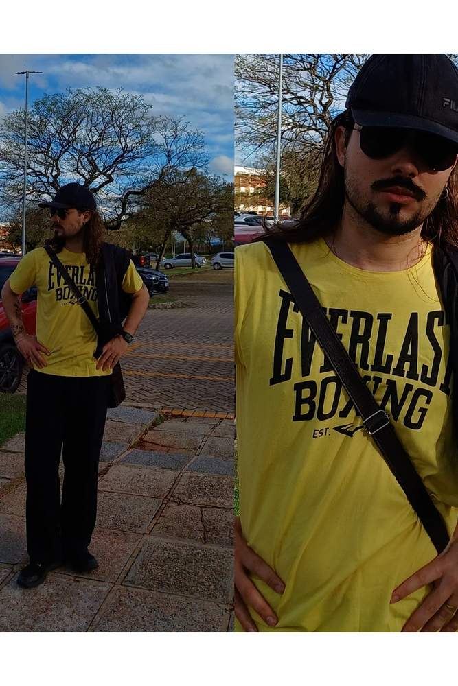 Lukepeder's fit featuring Everlast, Ray-Ban, Fila