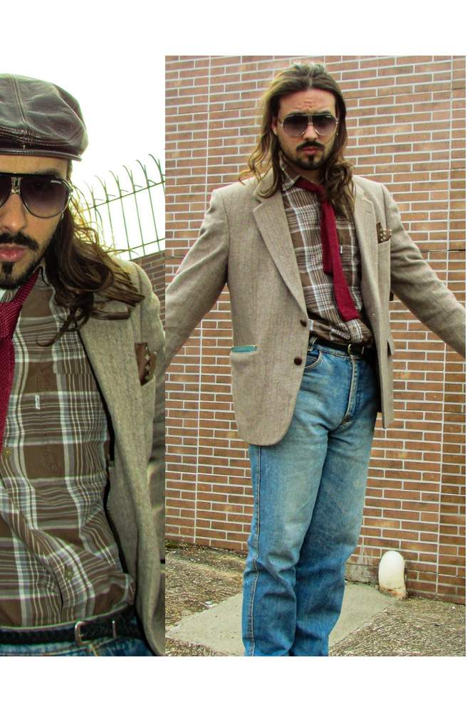 Lukepeder's fit featuring Carrera, Levi's, Ralph Lauren, Beckett Simonon
