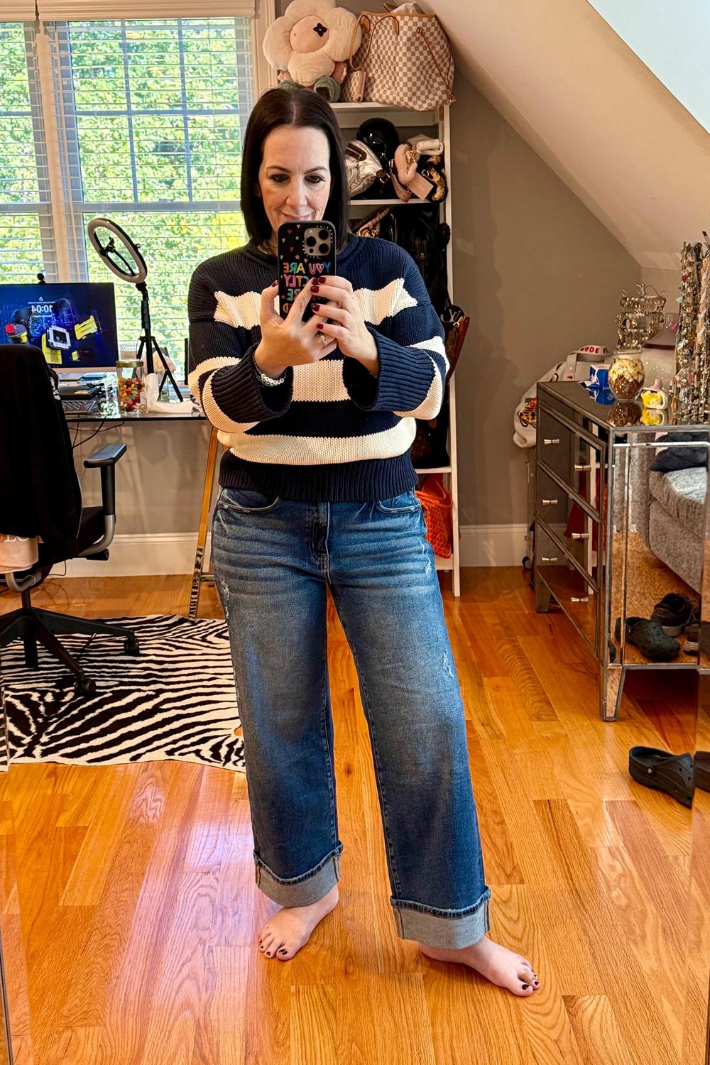 Post featuring Cotton Roll-Neck Sweater