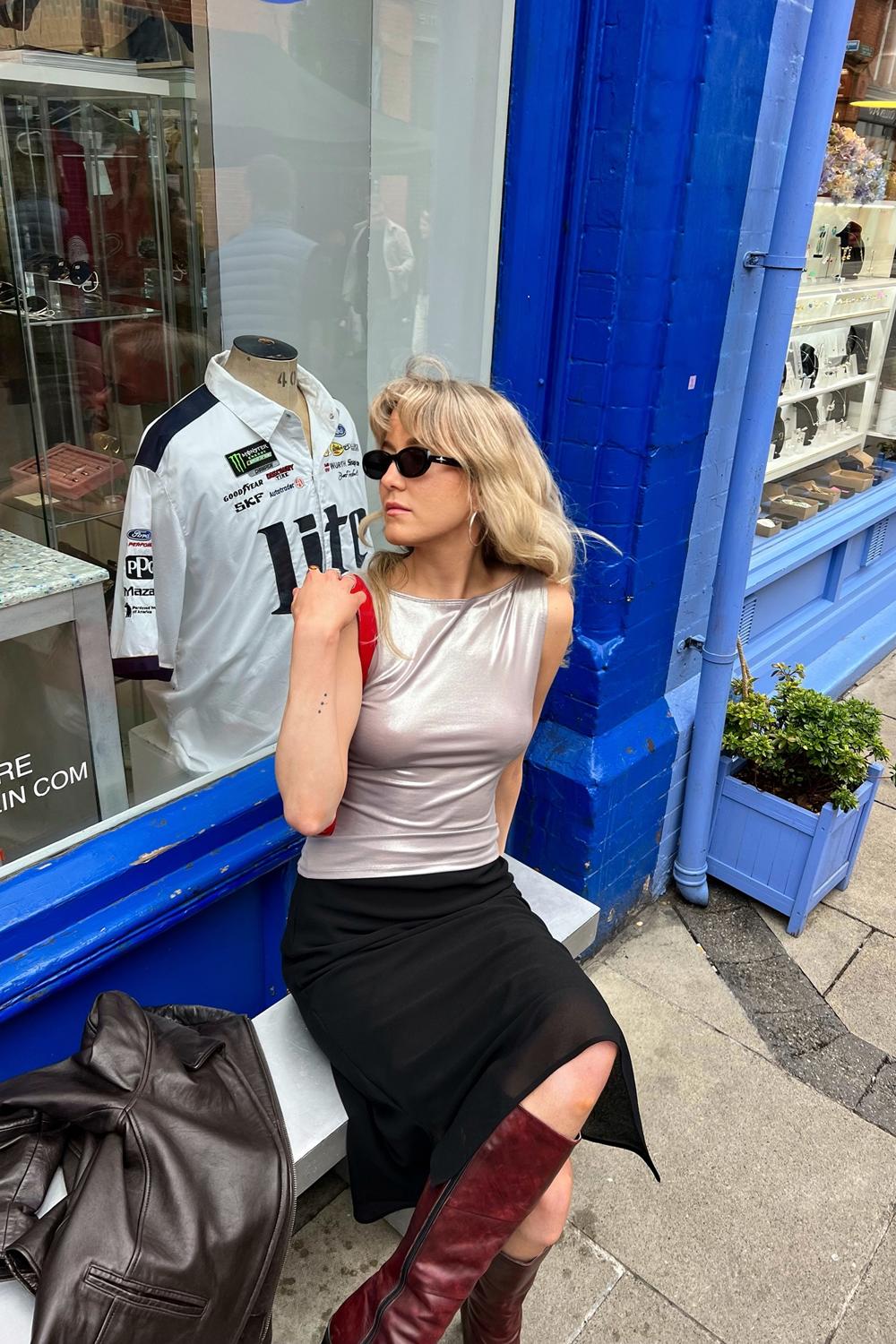 Post featuring Harrie Knee High Boots Burgundy