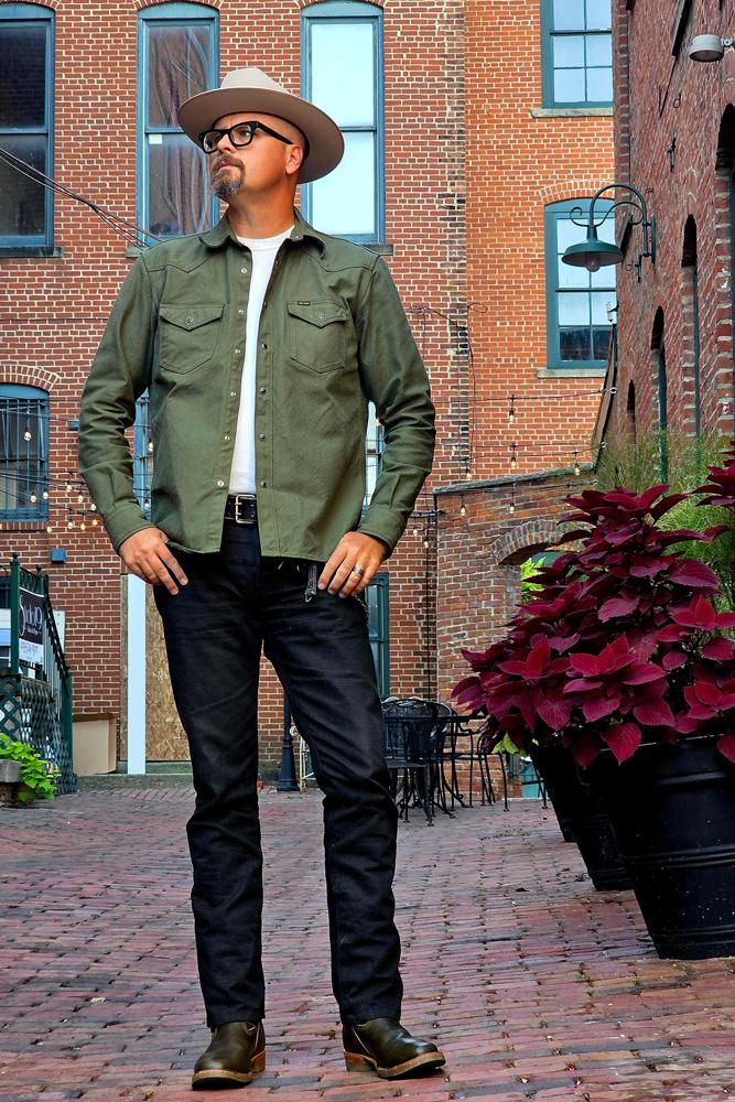 chainstitched's fit featuring Rogue Territory, Stetson | streetwear