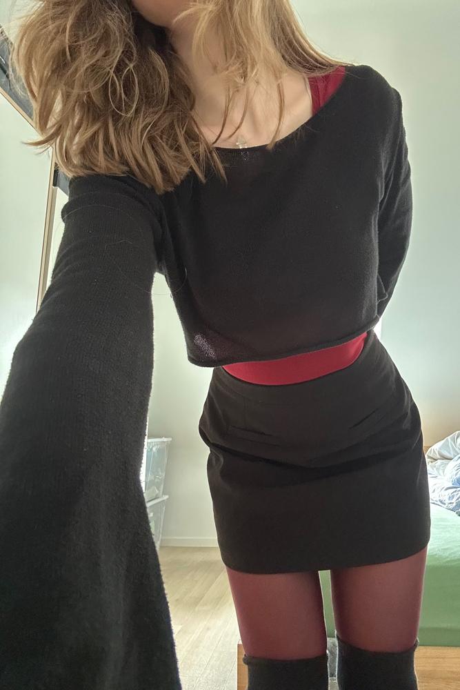 Mirn's fit featuring Nasty Gal, Falke, Shyx | [object Object], [object Object], [object Object]