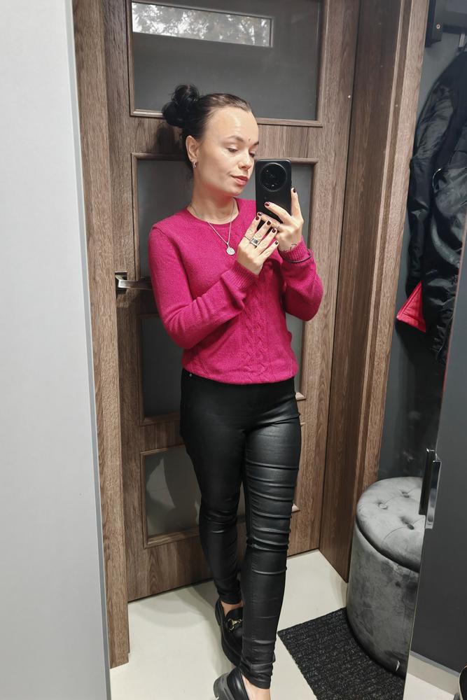 Potyczka's fit featuring next, CCC, Top Secret | pink, streetwear, sweater, autumn, fall, sweaterweather, cashmere