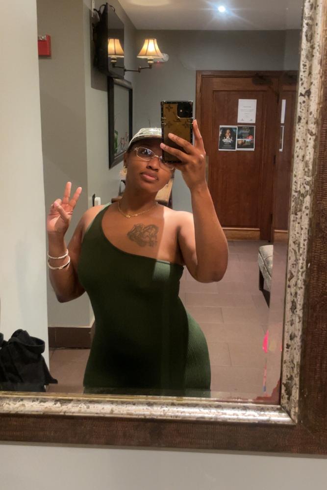 TerriaMarshee's review for Sienna Seamless Jumpsuit - Olive