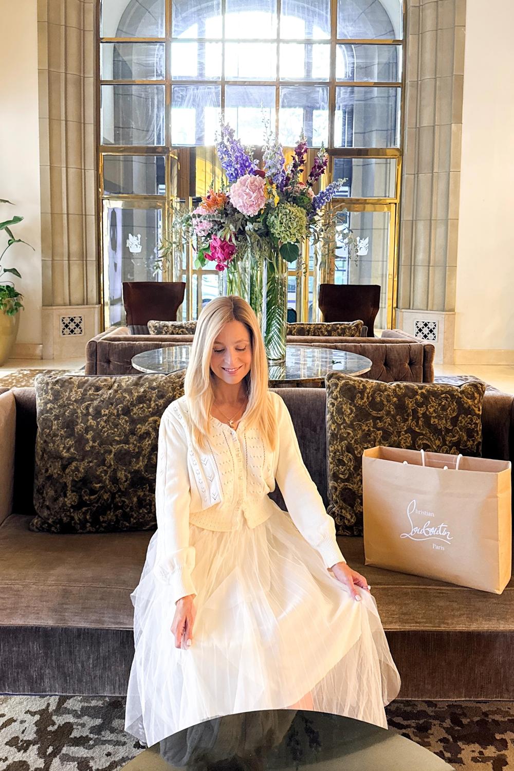 Post featuring Amira Wave V-neck Cotton Knitted Cardigan