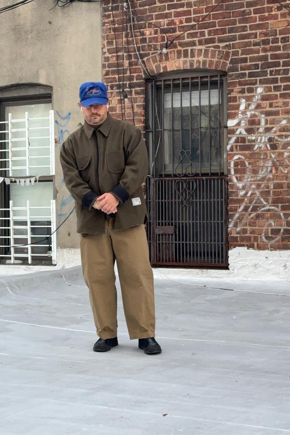 Post featuring Uniqlo - Wide Chino Trousers (longer) - Olive - 35inch