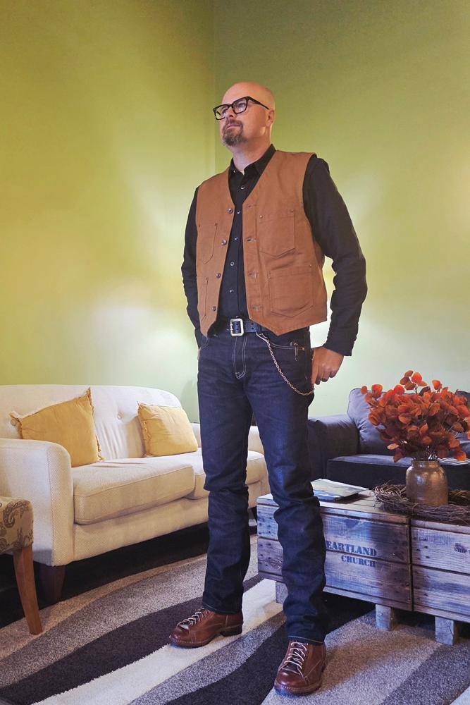 chainstitched's fit featuring Iron Heart | [object Object]