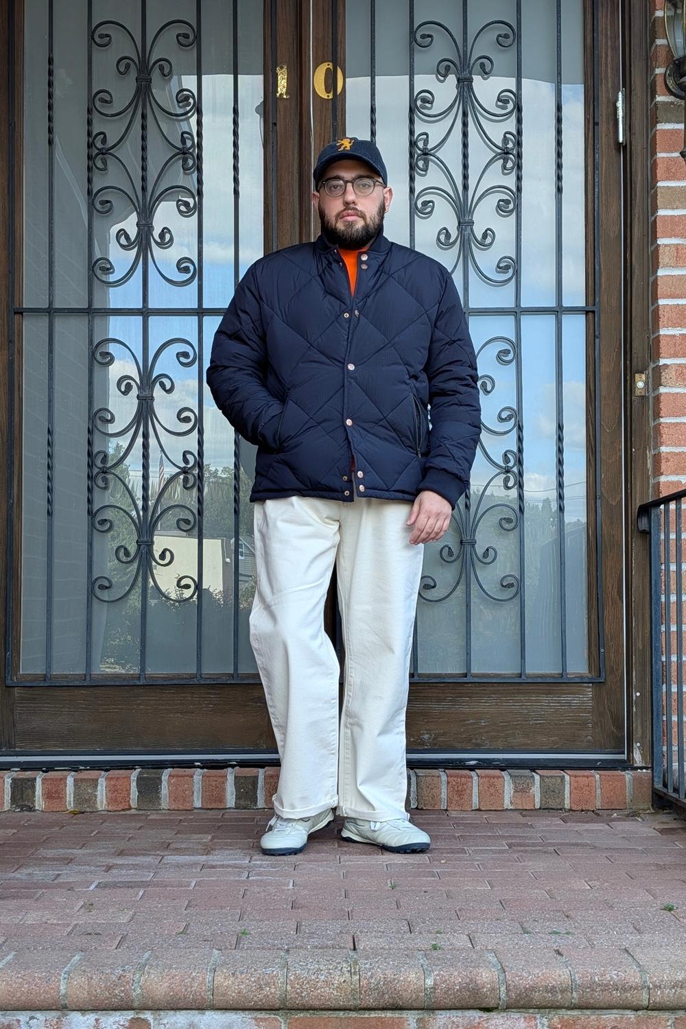 Post featuring SELVEDGE STRAIGHT LEG DENIM JEAN - ECRU