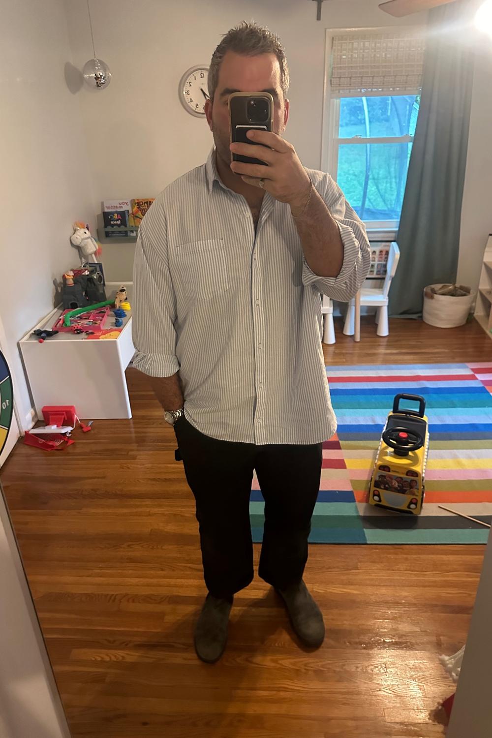 Post featuring Men's Utility Double-Front Pant - Relaxed Fit - Rugged Flex® - Canvas