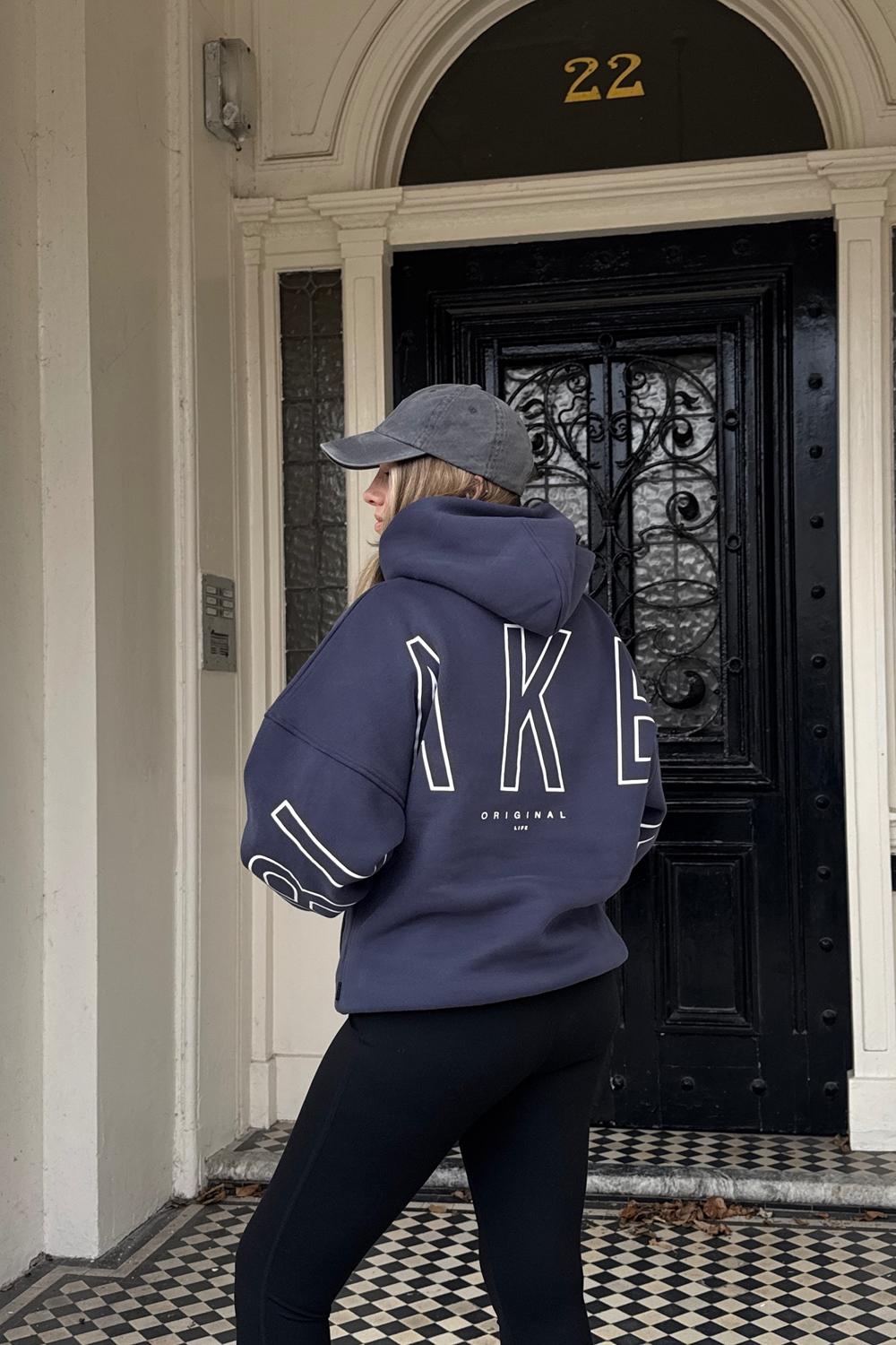 Post featuring Tonal Idris Oversized Hoodie - Black
