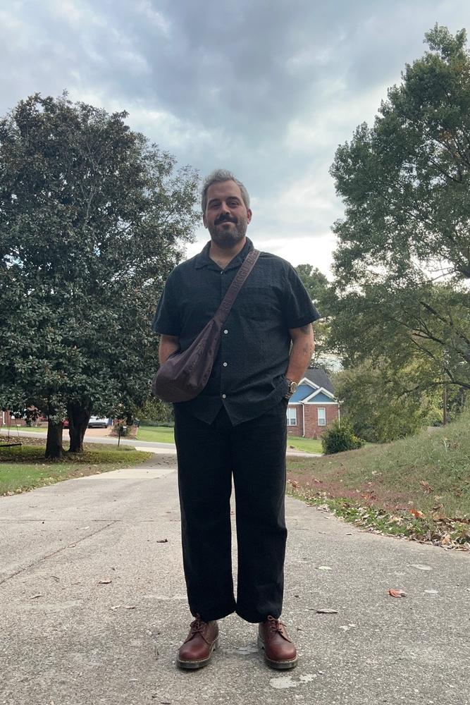 whatdadwears's fit featuring Dr. Martens, BAGGU, Corridor, Madewell